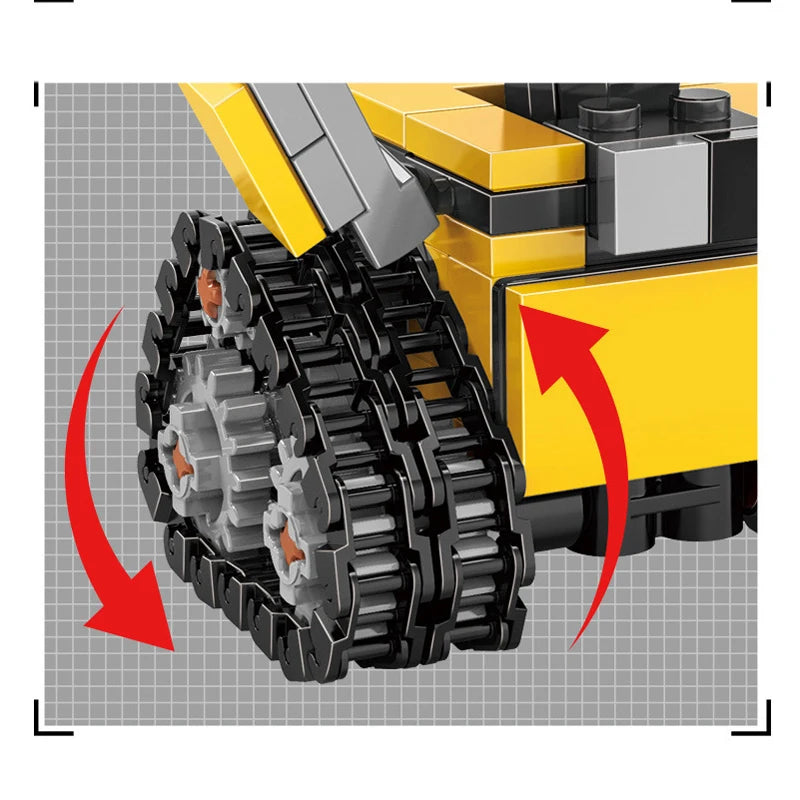 Mini Wall-E Building Block Kit - MOC Movie Model