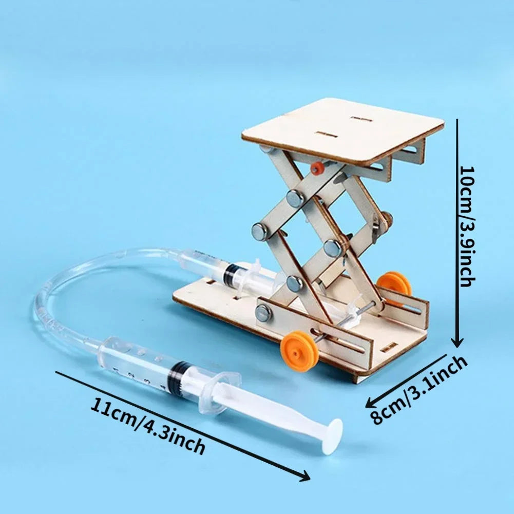 DIY Hydraulic Lift Table – STEM Science Experiment Kit for Kids