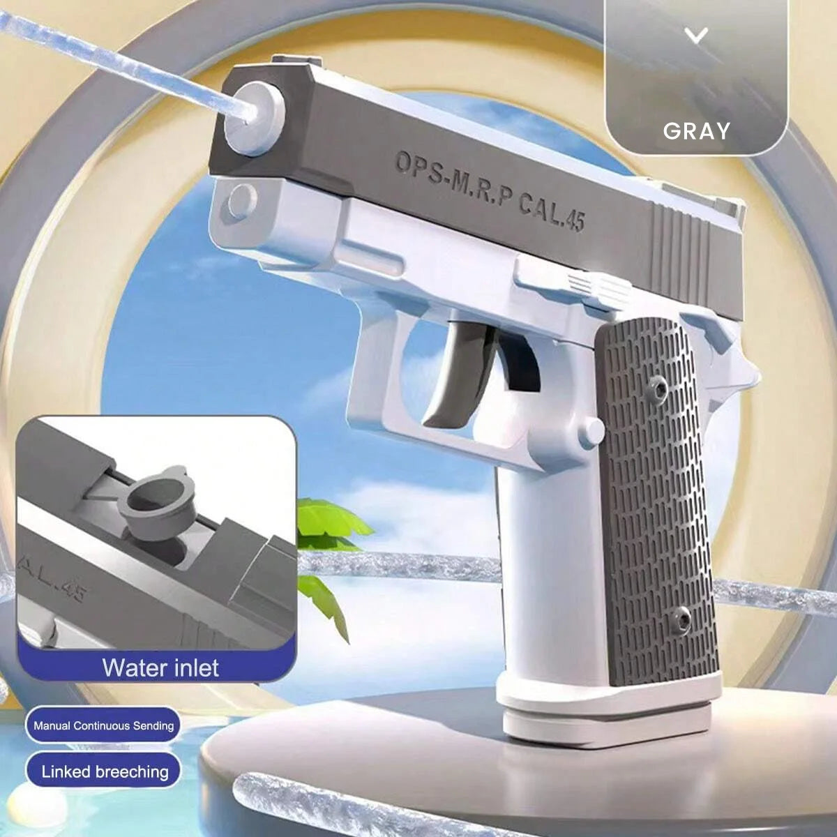 M1911 Water Gun Pistol Toy for Kids & Adults