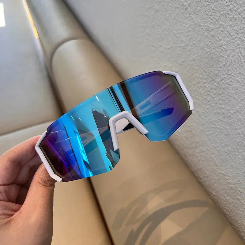 Kids Sport Sunglasses 2-Pack – UV400 Sand & Glare Protection – white blue