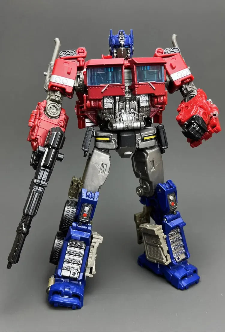 Robot Car Alloy Action Figure – Anime Series Collectible Toy for Kids