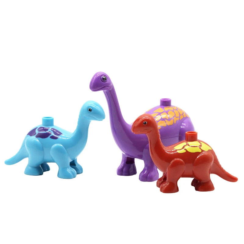 Zoo Animal Building Blocks Set – Compatible with Duplo, Dinosaurs & More
