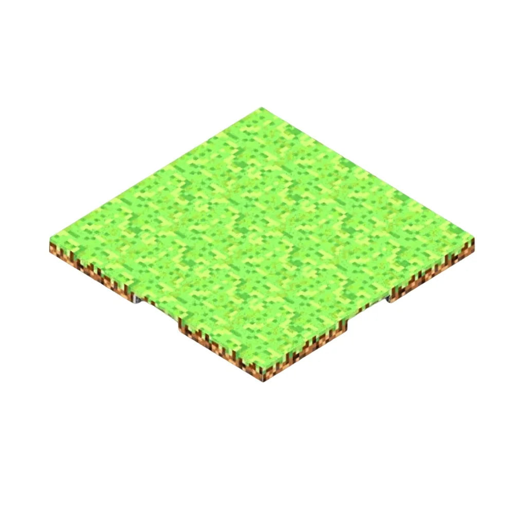 Magnetic Building Blocks Magnetic Bottom Plate Match Mine Games World Toys Gifts For Children Lawn Pond Desert Snowfield River