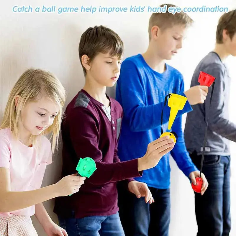 Throw & Catch Game Set – Hand-Eye Coordination Outdoor Toy